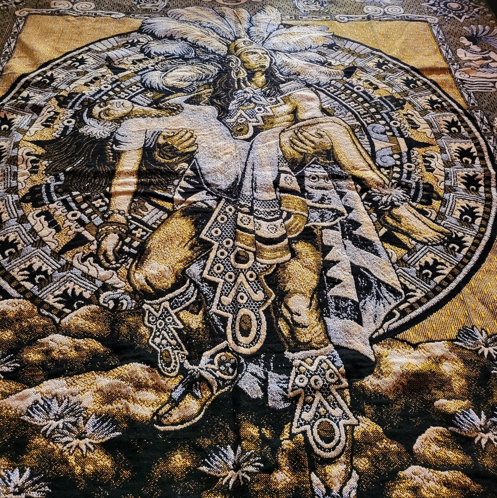 Large Aztec Blanket